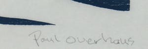 Paul Overhaus - Houtsnede op Japans papier, Zee 16 kopen? Bied vanaf 1!