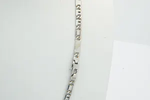 Z.G.A.N. 18 karaats Wit-gouden zg. "Valkenoog" collier - lengte 50 cm - kopen? Bied vanaf 1360!