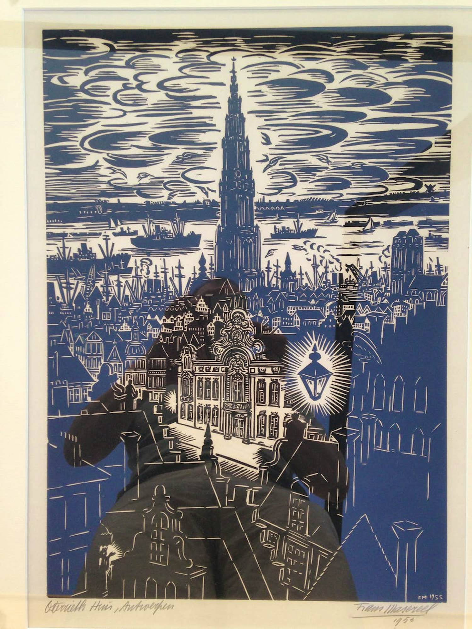 Buy Frans Masereel - Osterrieth Huis, Antwerpen? Bid from 150!