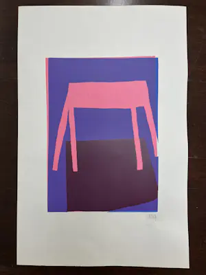 Klaas Gubbels - Compositie met tafel kopen? Bied vanaf 90!