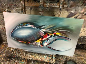 Gena - Abstract Blue Light kopen? Bied vanaf 1!