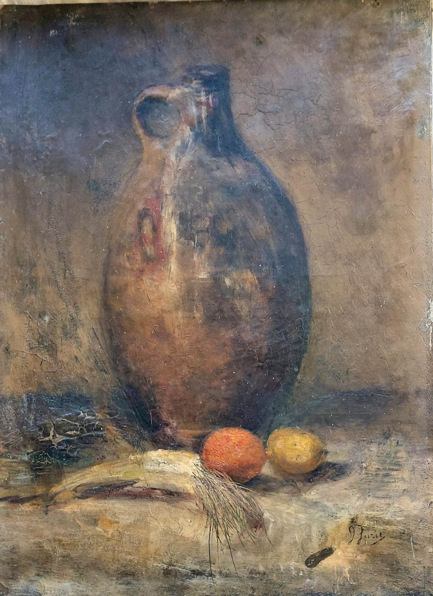 Jacoba Surie - Sitlleven met Kruik en fruit kopen? Bied vanaf 100!