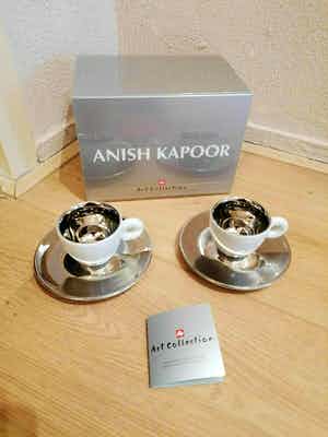 illy Art Collection - Illy art collection Anish Kapoor 2011 espresso set 2 kopjes 2 schotels verkocht voor € 75!