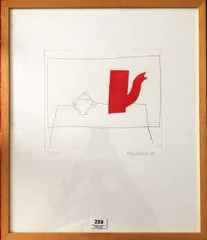 Klaas Gubbels - zonder titel verkocht voor € 200!