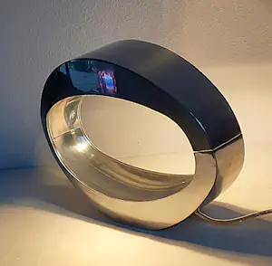Philips - Philips design tafellamp, Massive "Berio" blank "naturel" aluminium kopen? Bied vanaf 145!