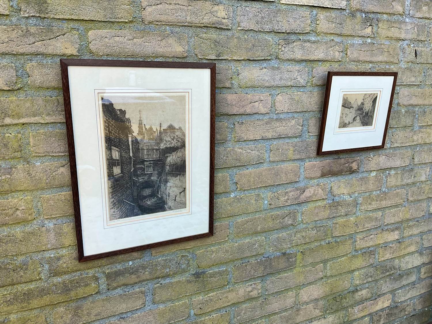 Hendrik de Laat - Twee etsen ‘s Hertogenbosch kopen? Bied vanaf 1!