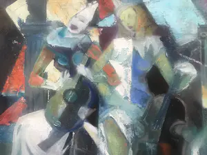 Jaap Bouhuys - Kubistisch musicerend gezelschap kopen? Bied vanaf 300!