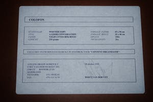 Wouter Stips - A Good Conversation, zeefdruk - EXTRA: Gesigneerd Boek kopen? Bied vanaf 45!