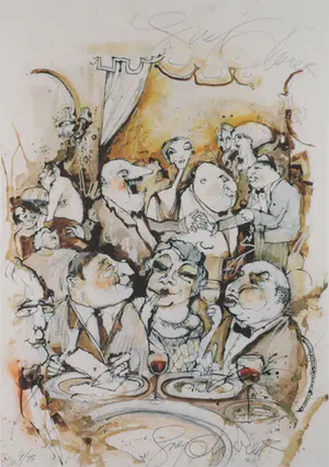 Guy Olivier - Giclée, Food - Ingelijst (Groot) Galerieprijs €550 kopen? Bied vanaf 129!