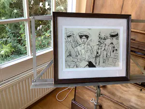 Jan Toorop - Groepsportret aan tafel kopen? Bied vanaf 1!