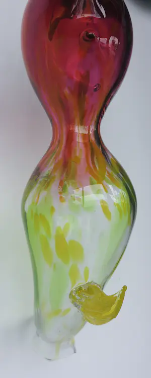 Michel van Overbeeke - Bijzondere lamp van glas / Droomluchter - inclusief boek! kopen? Bied vanaf 500!