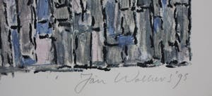 Jan Wolkers - Zeefdruk: Winterbeelden VI kopen? Bied vanaf 200!