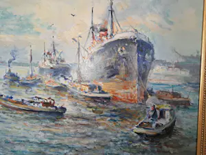 Evert Moll - Havengezicht Rotterdam kopen? Bied vanaf 850!