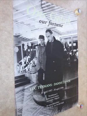 Luc Tuymans - ONS GELUK / ZW-W ZEEFDRUK / 165x110cm / SIG / ZEER GROOT FORMAAT kopen? Bied vanaf 375!