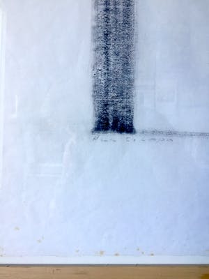 Henk de Looper - "Compositie met Driehoek" - Tekening, Ingelijst kopen? Bied vanaf 65!