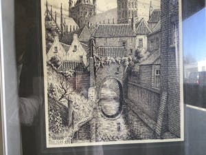 Niet of onleesbaar gesigneerd - Stads gezicht kopen? Bied vanaf 1!