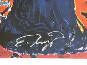 Ernst Fuchs - Bunter Blumenstrauss kopen? Bied vanaf 89!