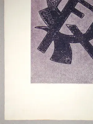 Henri Kerels - Composition abstrait - 1953 - Originele ets met aquatint gesigneerd kopen? Bied vanaf 80!