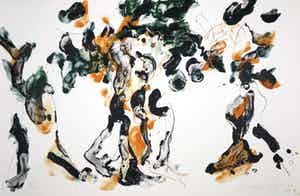 Ger Lataster - Litho, De Drie Gratiën (Groot) verkocht voor € 1!