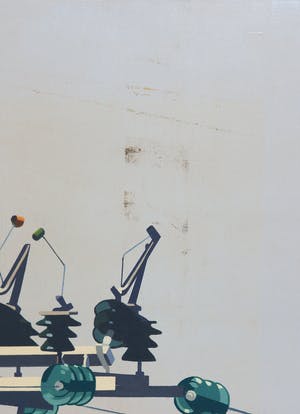 Roel Jonges - Acryl op doek, Corsica - Ingelijst (Groot) kopen? Bied vanaf 1!