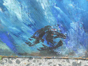 Niet of onleesbaar gesigneerd - 5 schilderijen, mogelijk met titels maar niet bekend bij mij kopen? Bied vanaf 1!