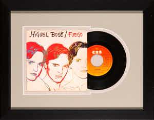 Andy Warhol - Miguel Bosé - Fuego verkocht voor € 1!
