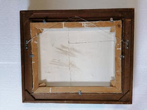 Adriaan Terhell - boerderij in landschap (gesigneerd Ch. Petit) kopen? Bied vanaf 125!