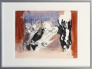 Luis Filcer - Zeefdruk, Zonder titel - Ingelijst kopen? Bied vanaf 35!