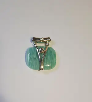 In nieuwstaat zilver 925 zilver echte Amazoniet kopen? Bied vanaf 60!