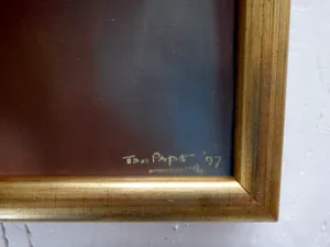 Ton Pape - 3x abstracten kopen? Bied vanaf 120!