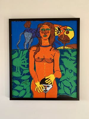 Corneille - TERRAGRAVURE - La Femme de la Bible - gesigneerd kopen? Bied vanaf 790!