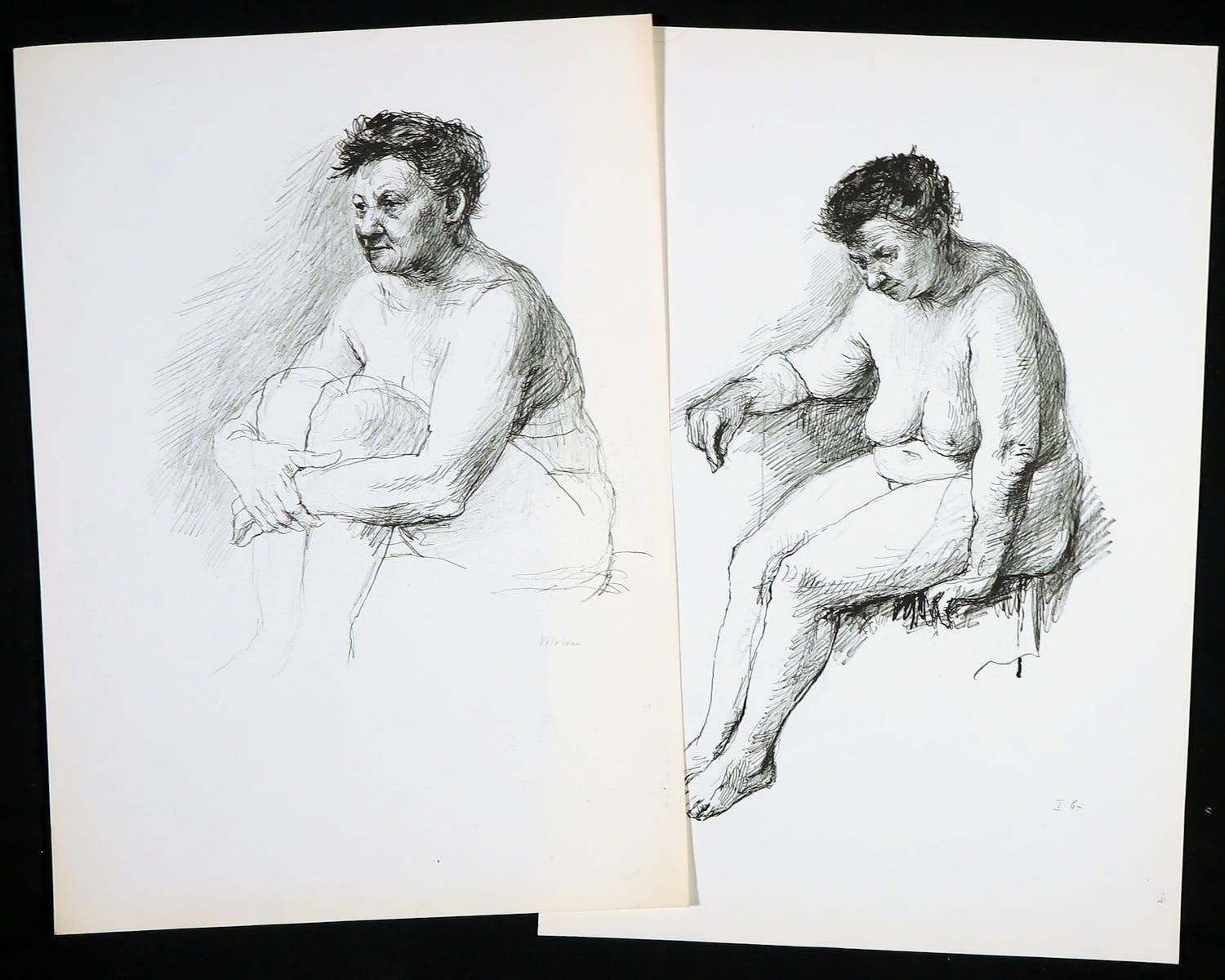 Aat Veldhoen - Lot van twee rotaprints verkocht voor € 1!