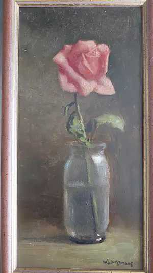 Wilhelmus L. Wijmans - Roos in vaas kopen? Bied vanaf 18!