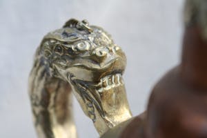 Niet of onleesbaar gesigneerd - Prachtge Oude Indiaanse Theepot (Eind 19e eeuw) kopen? Bied vanaf 1!