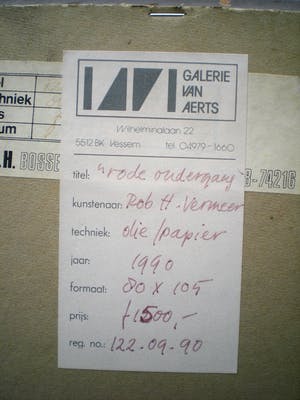 Rob Vermeer - De Rode Ondergang kopen? Bied vanaf 135!