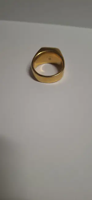 Nieuwe Edelsteen ring voor heren, vintage vierkante ring. kopen? Bied vanaf 35!