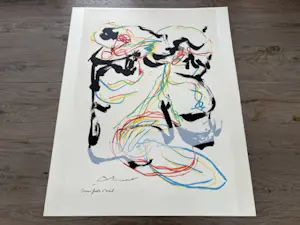 Karel Appel - Duo Pour Pinceau et Crayon - Au vieux vélo kaufen? Bieten Sie von 300!