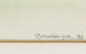 Sjoerdtje Mulder-Hak - Aquarel, Landschap - Ingelijst kopen? Bied vanaf 20!