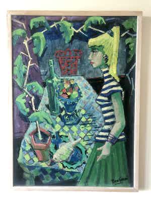 Rien Goene - Le déjeuner sur Jardin verkocht voor € 950!