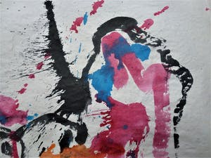 Anton Heyboer - De oervogel krachtige kleurige schildering . kopen? Bied vanaf 275!