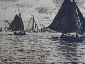 Waalko Jans Dingemans (sr.) - Gezicht op ???? kopen? Bied vanaf 50!