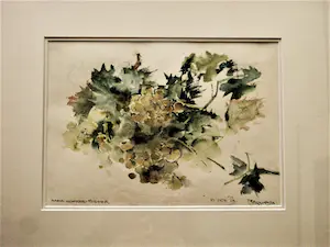 Maria Hofker - Rueter - Bijzonder mooi ingelijste impress. Aquarel "Trequanda 1989" kopen? Bied vanaf 57!