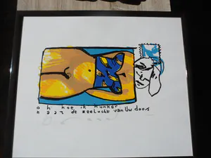 Herman Brood - Zeefdruk, "de zeelucht van Uw doos" kopen? Bied vanaf 225!