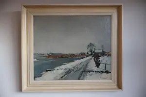 Hendrik Pieter Groen - winters landschap kaufen? Bieten Sie von 350!