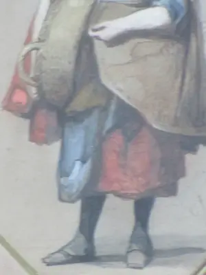 Jan Gerard Smits - Portret van een Vissersvrouw - Gemengde techniek kopen? Bied vanaf 180!