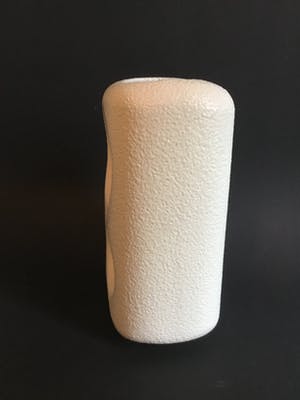 Bertoncello - Witte keramiek vaas met 2 gaten kopen? Bied vanaf 1!