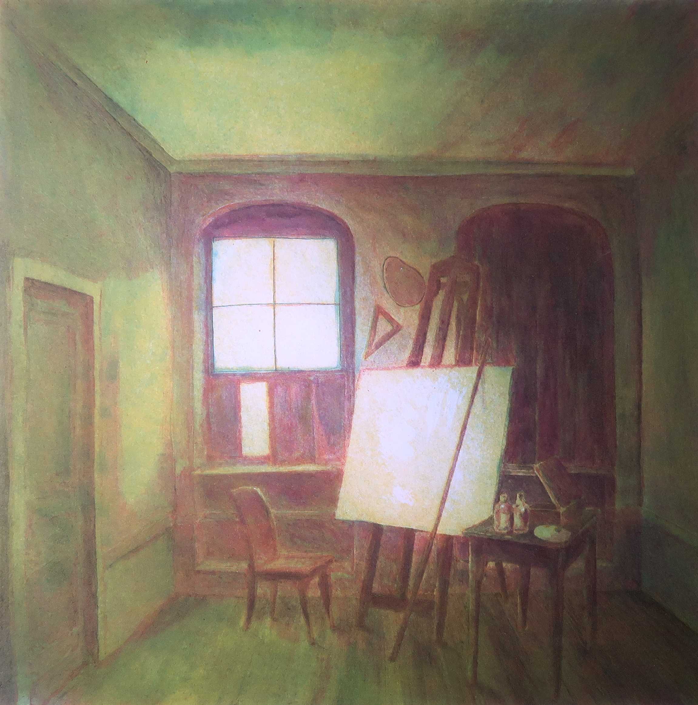 Elmar Gille - Ets en aquatint, Z.T. Atelier verkocht voor € 35!