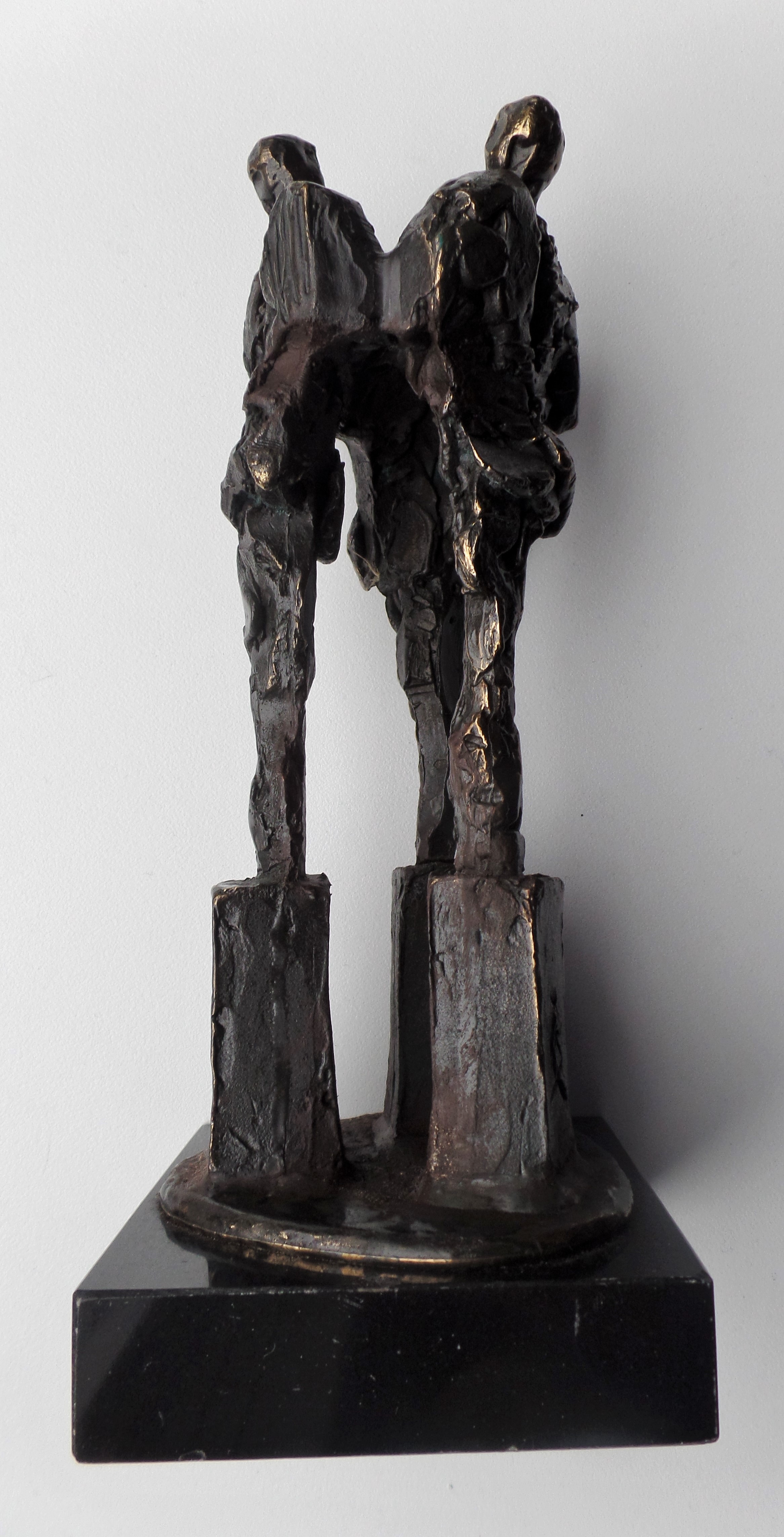 Bernadette Leijdekkers - Drie Mensen - Brons / Metaal kopen? Bied vanaf 49!