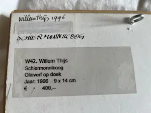 Willem Thijs - 3 maal Schiermonnikoog zee en strand kopen? Bied vanaf 75!
