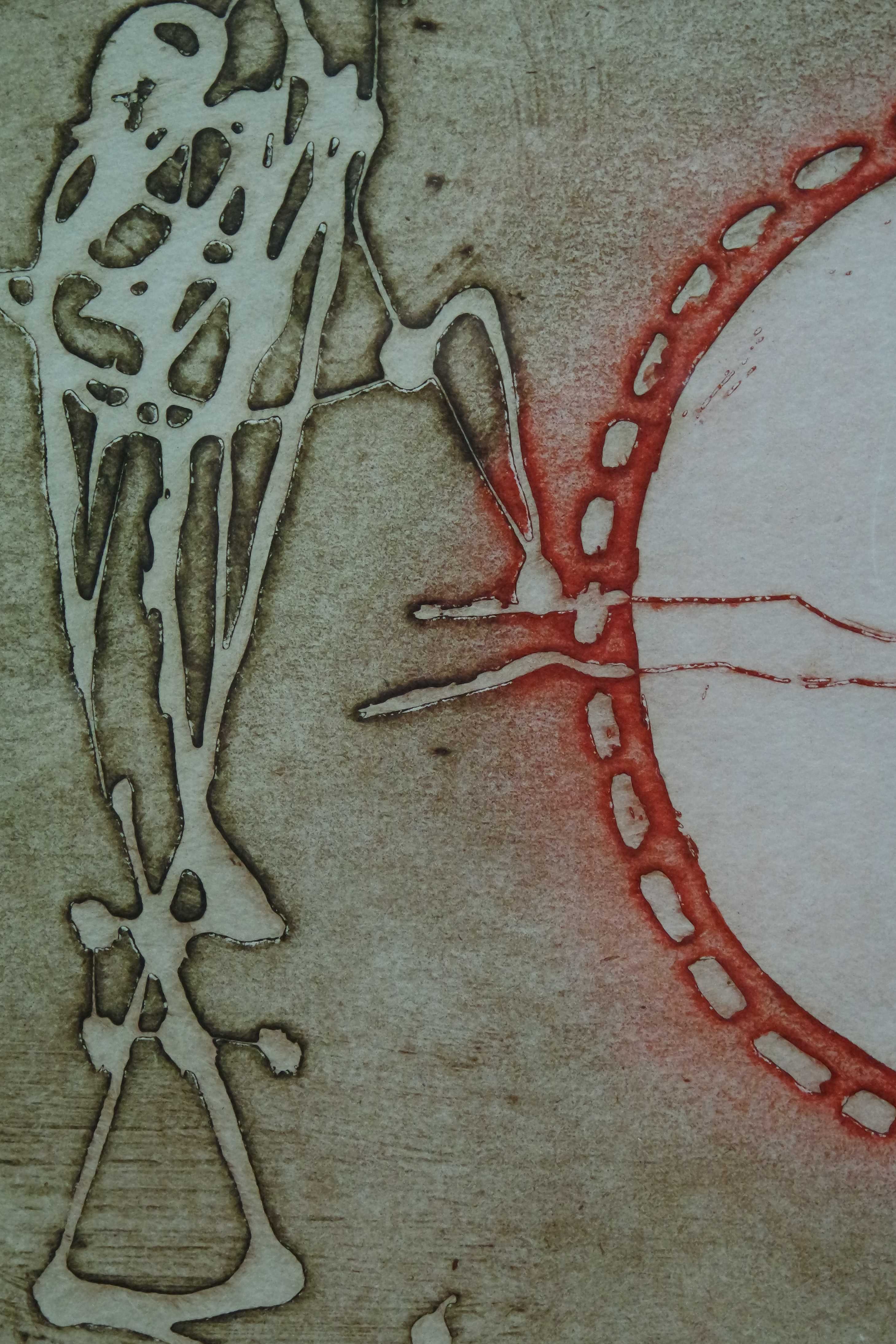 Jan Montyn - ets/aquatint - "Nougkai, la lumiere verticale" kopen? Bied vanaf 120!